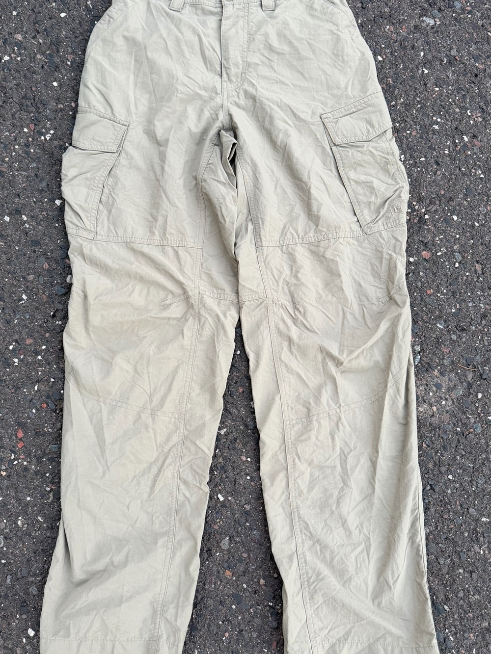 REI co-op Men's Cargo Pants in Light Khaki — Durable Utility Style Medium